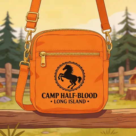 Bolsa Transversal Acampamento Meio-Sangue