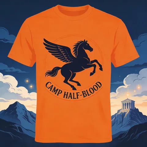 Camiseta do Acampamento Meio-Sangue